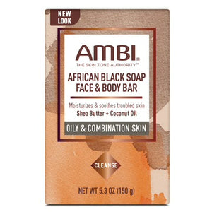 AMBI African Black Soap Face & Body Bar