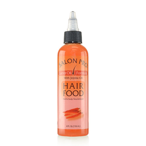 Salon Pro Hair Food Carrot Oil w/Jojoba Oil 4 oz
