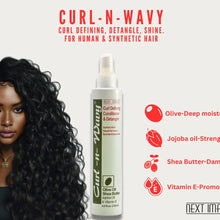 Load image into Gallery viewer, Next Image Curl N WavyConditioner &amp; Detangler 8oz