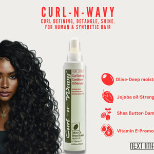 Next Image Curl N WavyConditioner & Detangler 8oz