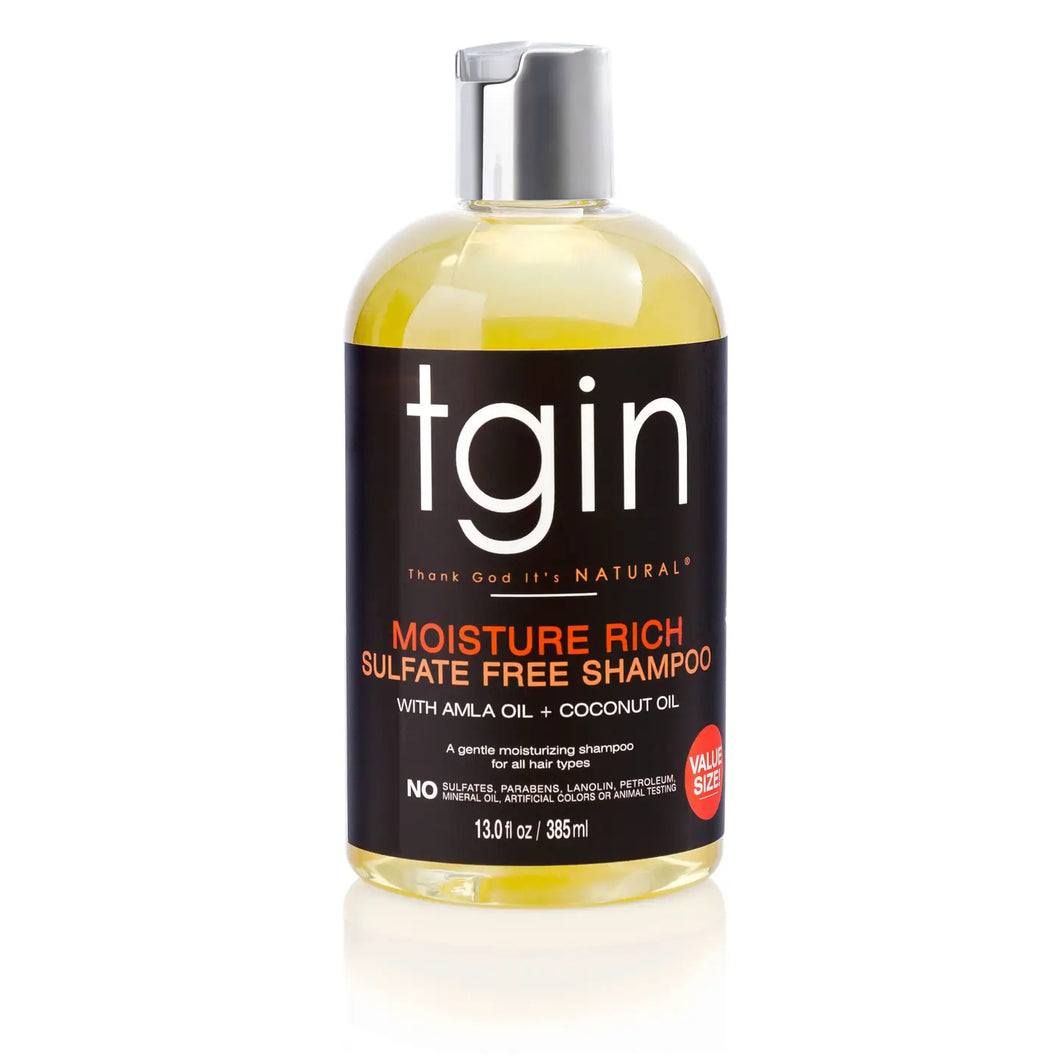 TGIN Moisture Rich Sulfate Free Shampoo 13oz