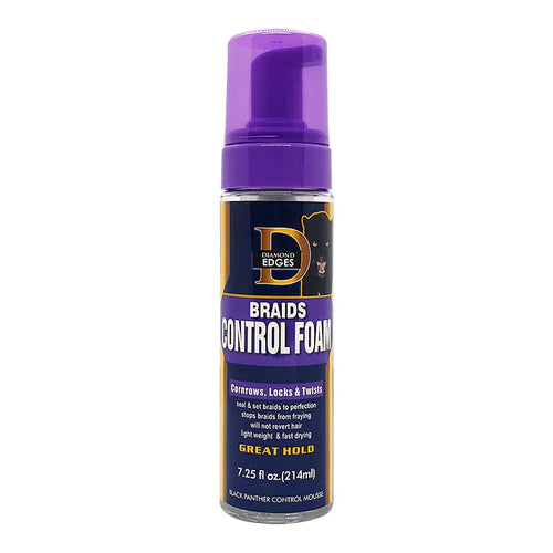 BLACK PANTHER BRAIDS CONTROL FOAM 7.25OZ