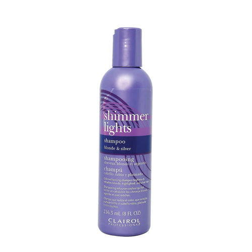 CLAIROL SHIMMER LIGHTS PURPLE SHAMPOO 8oz