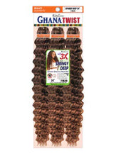 Load image into Gallery viewer, Realistic 3X Ghana Twist Springy Deep 24”