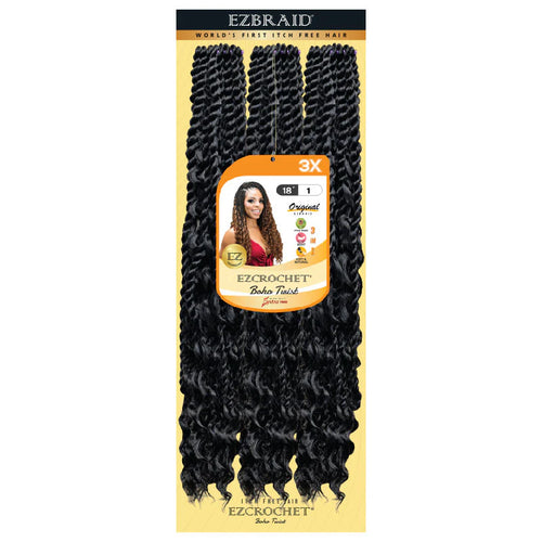 EZCrochet 3X Boho Twist 18”
