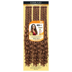 EZCrochet 3X Boho Twist 18”