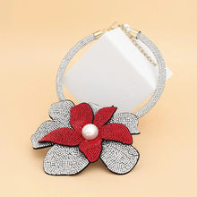 Load image into Gallery viewer, Dst Handcrafted Brilliance Flower Choker Necklace