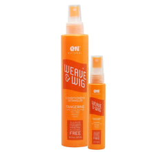 Load image into Gallery viewer, On Natural Weave &amp; Wig Detangler Tangerine 8oz