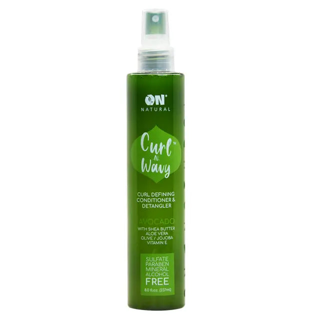 On Natural Curl N Wavy Detangler Avocado 8oz