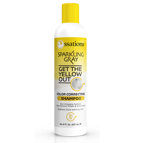 Sparkling Gray Color Correcting Shampoo by Essations 8oz