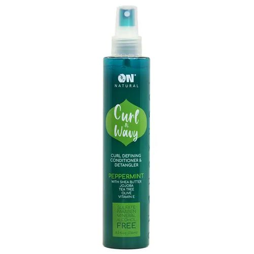 On Natural Curl N Wavy Detangler Peppermint 8oz