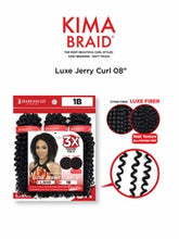 Load image into Gallery viewer, Harlem125 Kima 3X Luxe Jerry Curl Crochet Braid 8 LJE08