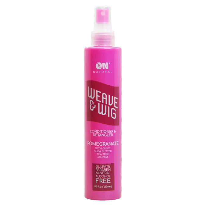 On Natural Weave & Wig Detangler Pomegranate 8oz