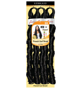 EZBraid 3X French Curl Braid 22"