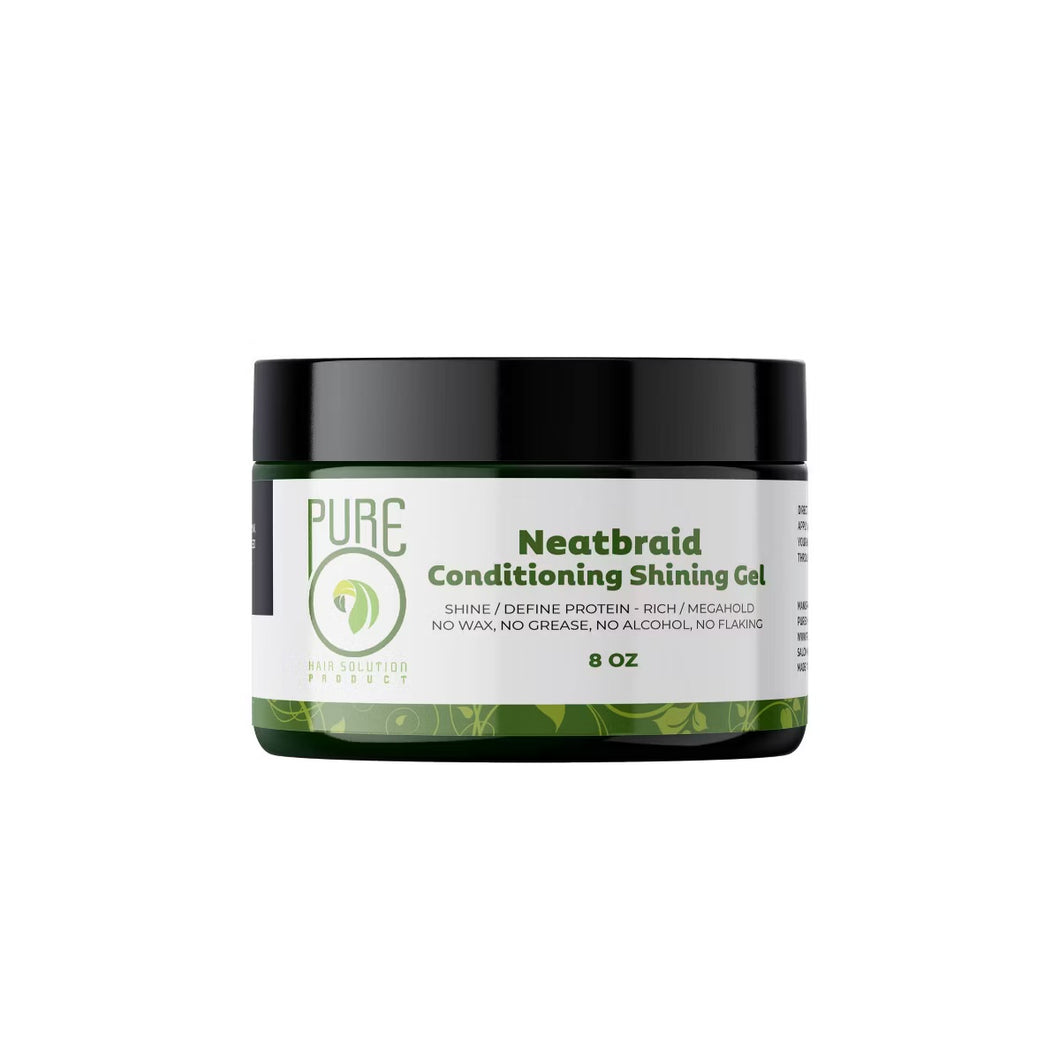 Pureo Neatbraid Conditioning Shining Gel 8oz