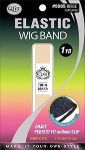 M&M Elastic Wig Band Beige 5085