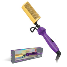 Load image into Gallery viewer, Hot &amp; Hotter Electric Ceramic Pressing Comb Curved Teeth 5965