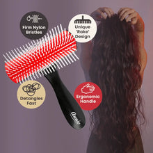 Load image into Gallery viewer, Annie 9 Row Ergo Detangling Brush