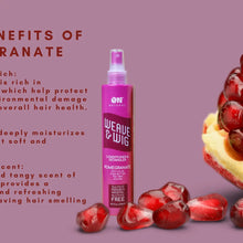 Load image into Gallery viewer, On Natural Weave &amp; Wig Detangler Pomegranate 8oz