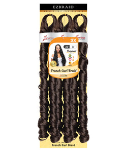 EZBraid 3X French Curl Braid 22"