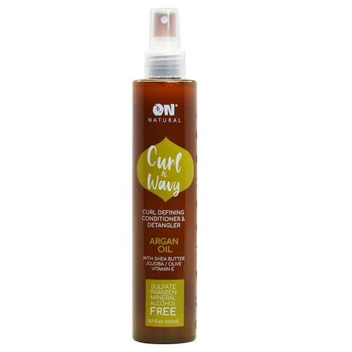 On Natural Curl N Wavy Detangler Argan Tree 8oz