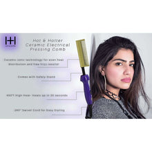 Load image into Gallery viewer, Hot &amp; Hotter Electric Ceramic Pressing Comb 5955
