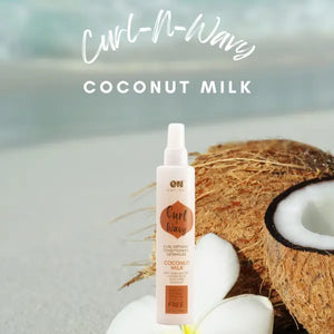 On Natural Curl N Wavy Detangler Coconut Milk 8oz