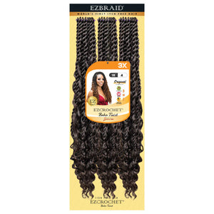 EZCrochet 3X Boho Twist 18”