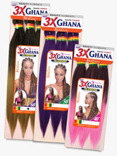 Load image into Gallery viewer, Bijoux 3X Ghana Pre Stretched Braid 50&quot;