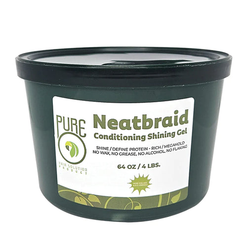 Pureo Neatbraid Conditioning Shining Gel 64oz