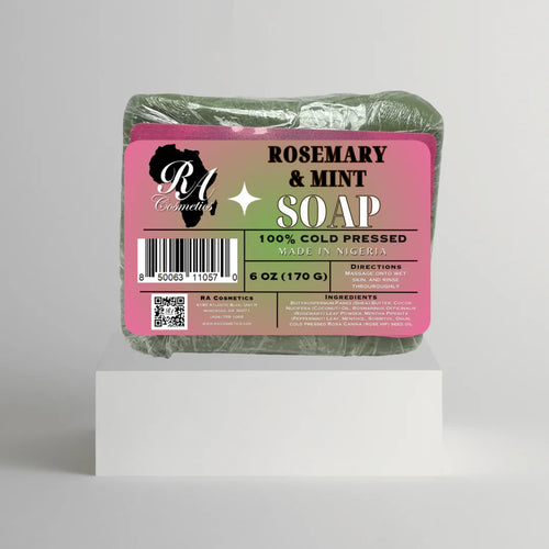 RA 100% Cold Pressed Rosemary & Mint Natural Soap Bar
