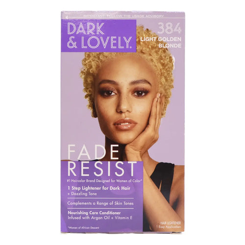 Dark & Lovely Fade Resist Light Golden Blonde 384