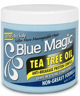 Blue Magic Tea Tree Oil Leave-In Styling Conditioner 13.75oz