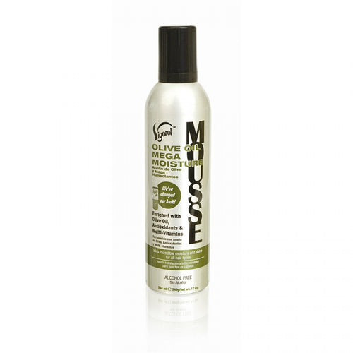 VIGOROL OLIVE OIL MEGA MOISTURE MOUSSE 12oz