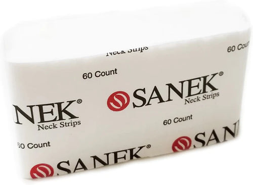 Sanek White Neck Strips 6CT
