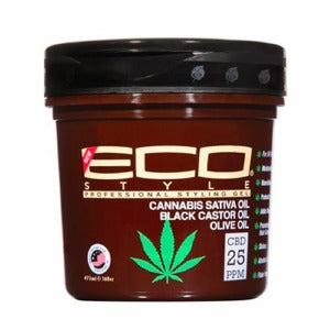 Eco Style C. Sativa Oil, Black Castor & Olive Oil Gel 32oz