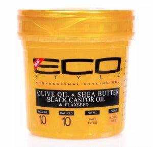 Eco Style Olive Oil & Shea Butter, Black Castor Oil & Flaxseed 16oz