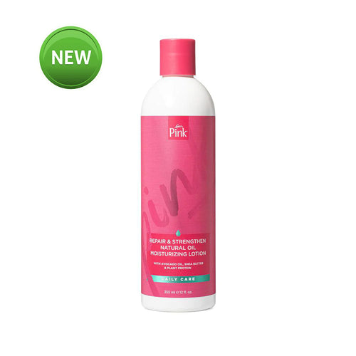 PINK REPAIR & STRENGTHEN NATURAL OIL MOISTURIZING LOTION 12oz