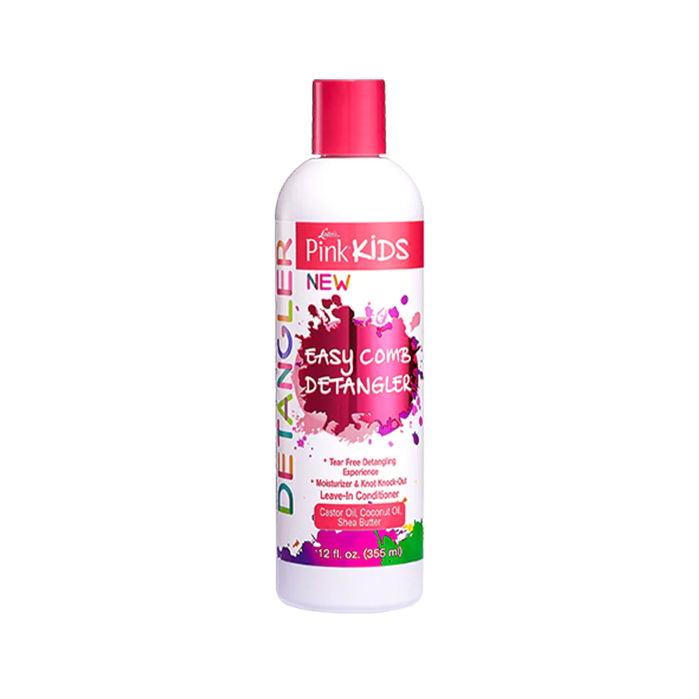 PINK KIDS EASY COMB DETANGLER 12oz