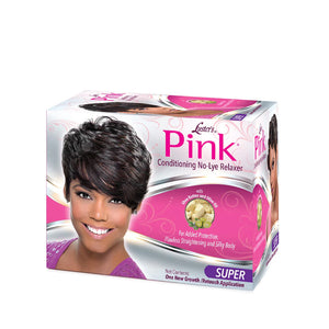 PINK CONDITIONING NO-LYE RELAXER RETOUCH KIT Super