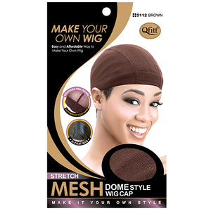 M&M Mesh DS Wig Cap Brown 5112