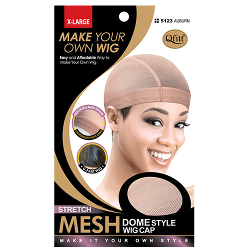 M&M Stretch Mesh D/S Wig Cap Auburn 5123