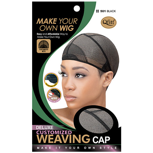 M&M Deluxe Customized Weaving Cap Black 501