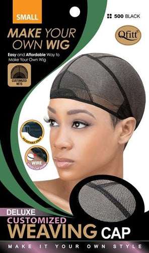 M&M Deluxe Customized Weaving Cap Black 500
