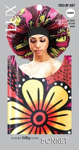 Lux Silk Bonnet BF AST Jumbo 7023