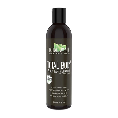 Taliah Waajid Total Body Black Earth Shampoo 8 oz
