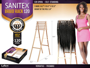 SANITEX BRAID RACK 120