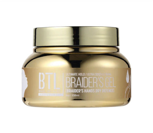BTL Braiders Gel Dry Hands Defense 8oz