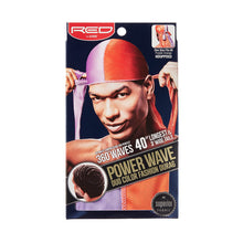 Load image into Gallery viewer, Red by Kiss Power Wave Duo Satin Durag HDUPPD03