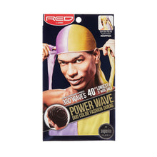 Load image into Gallery viewer, Red by Kiss Power Wave Duo Satin Durag HDUPPD03